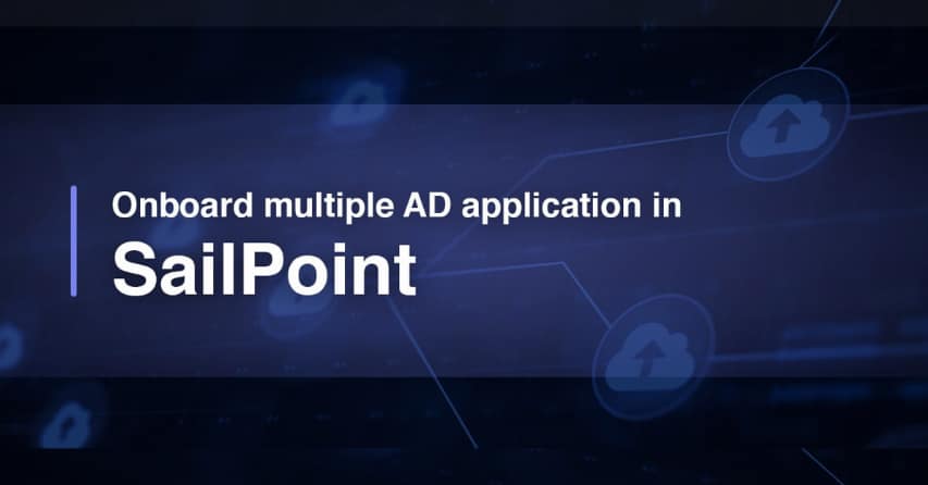 AD Application in SailPoint
